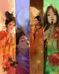 The_Four_Beauties_by_luciole.jpg